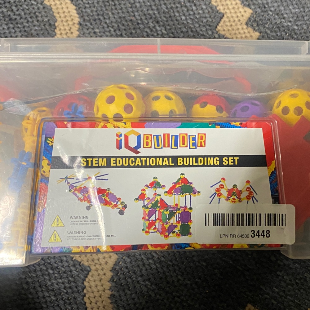 Creative Construction Set - Yellow and Blue